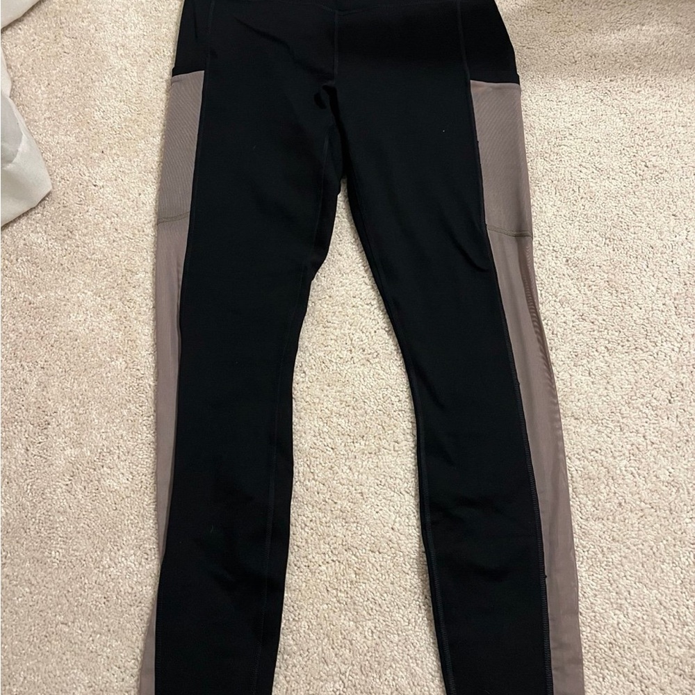 Fabletics Black Mesh Leggings